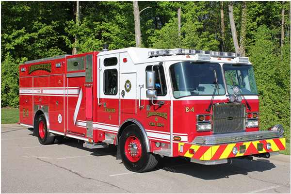 Lawrenceburg, IN E-ONE Mainline Custom Rescue Pumper - Front